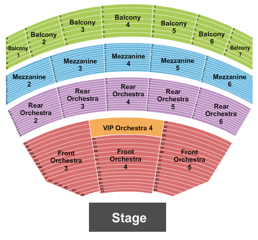 The Theatre Luke Bryan Seating Chart